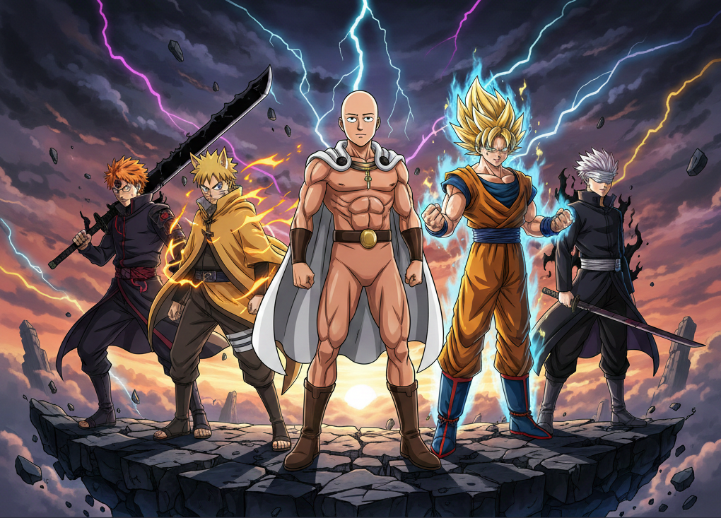 Strongest Anime Characters of All Time | Ultimate Power Ranking