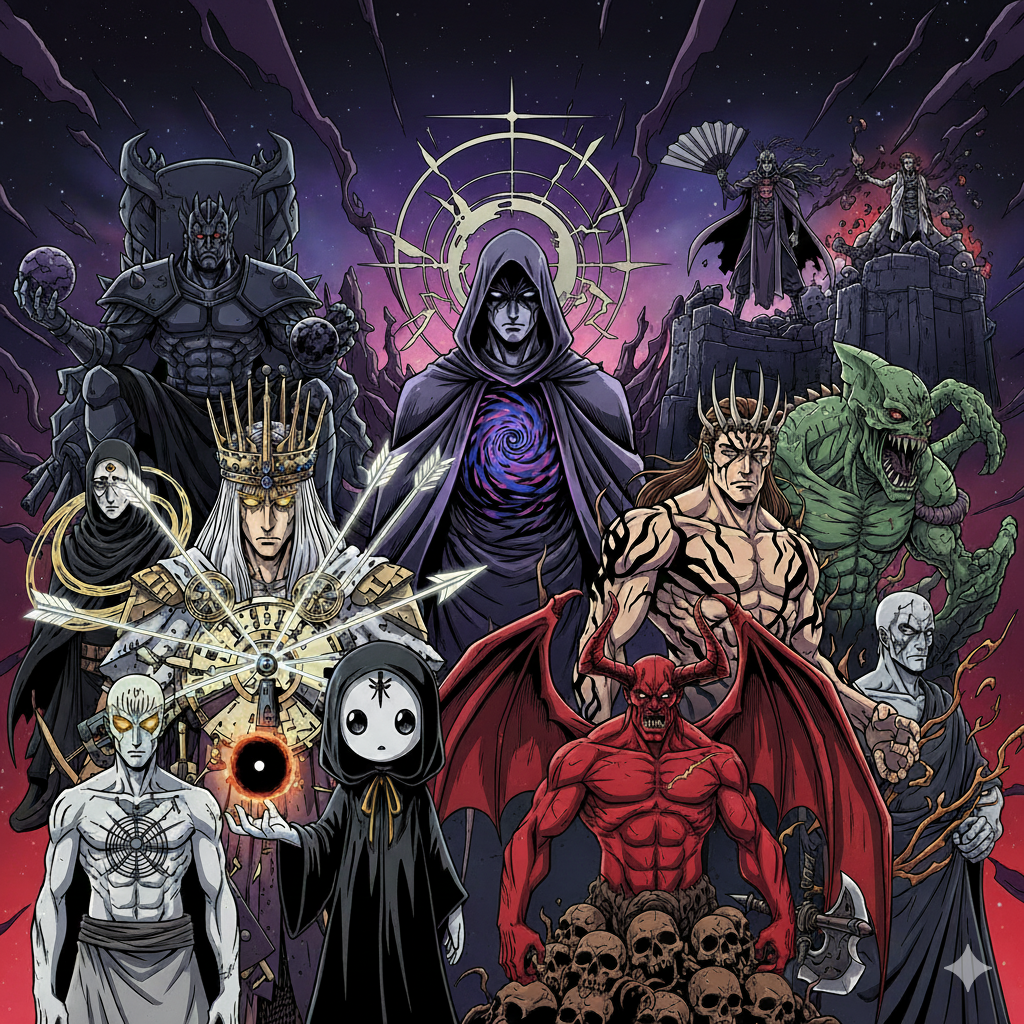 Top 10 Strongest Anime Villains of All Time