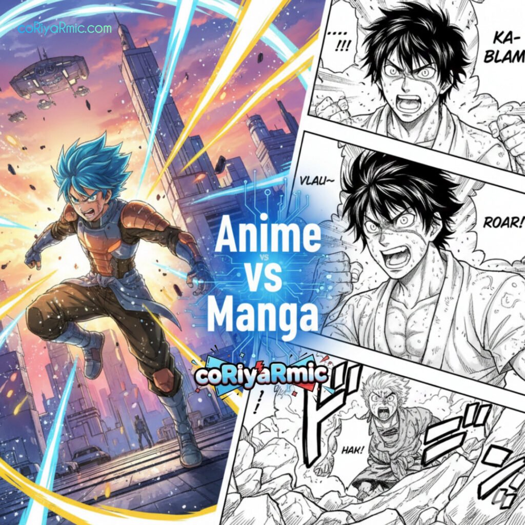 Anime vs Manga: What’s the Difference? A Simple Guide
